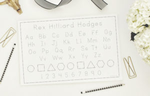 11x17 custom tracing pad print