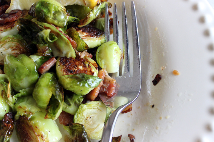 Recipe: Bacon and Lemon Roasted Brussels Sprouts