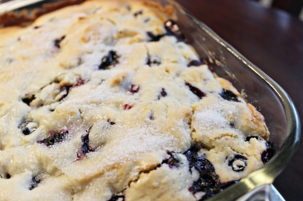 Blueberry Lemon Breakfast Cake