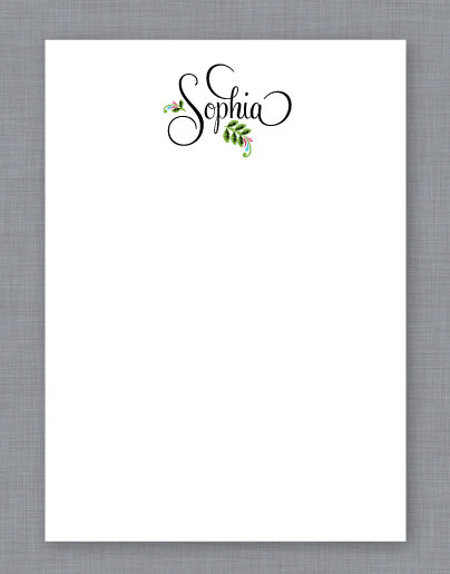 Stationery in Fig + Cotton Paperie!