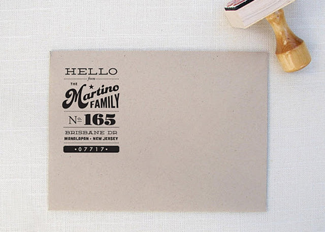 Personalized Return Address Stamps