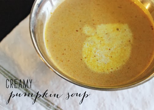 Recipe: Creamy Pumpkin Soup