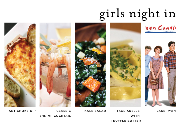 Monday Menu: Girls’ Night In