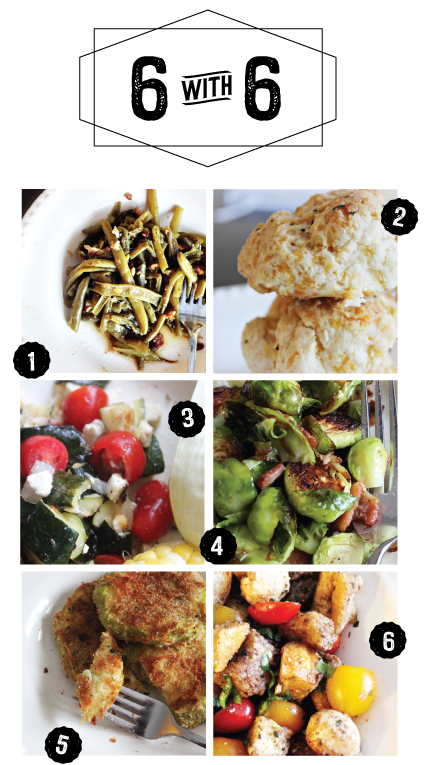 6 with 6: F+C side dishes with 6 ingredients or less