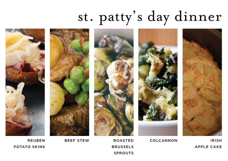 Monday Menu: St. Patty’s Day Dinner