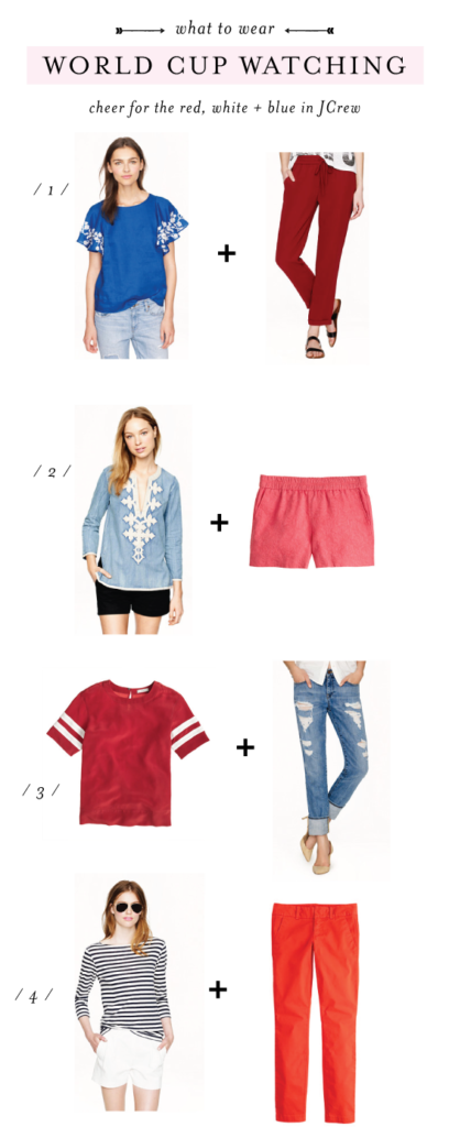 What to Wear:  World Cup Watching