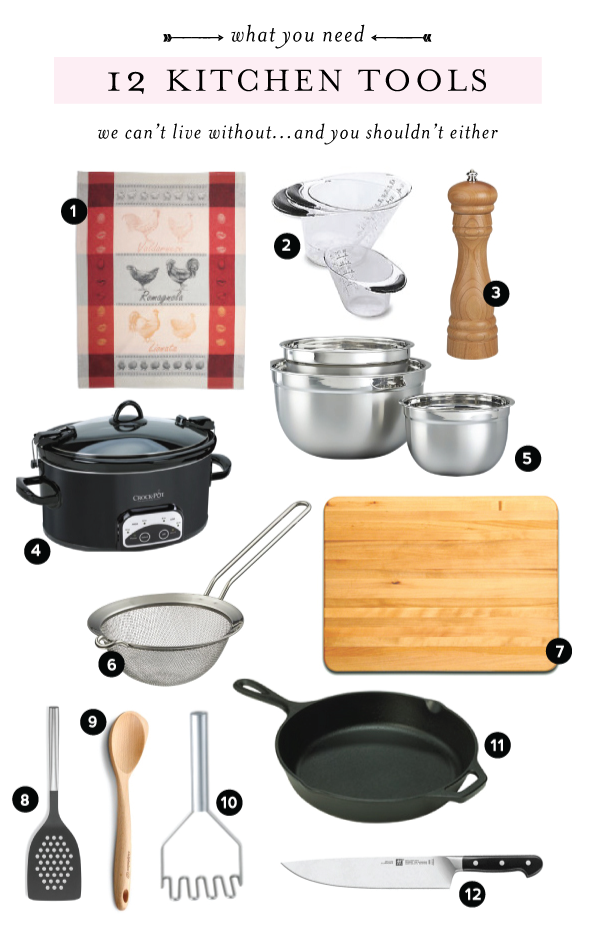 My 12 Favorite Kitchen Tools