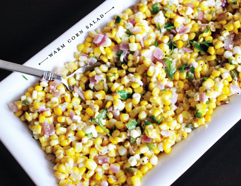 Warm Corn Salad