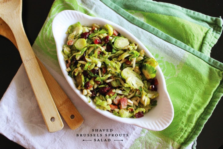 Shaved Brussels Sprouts Salad