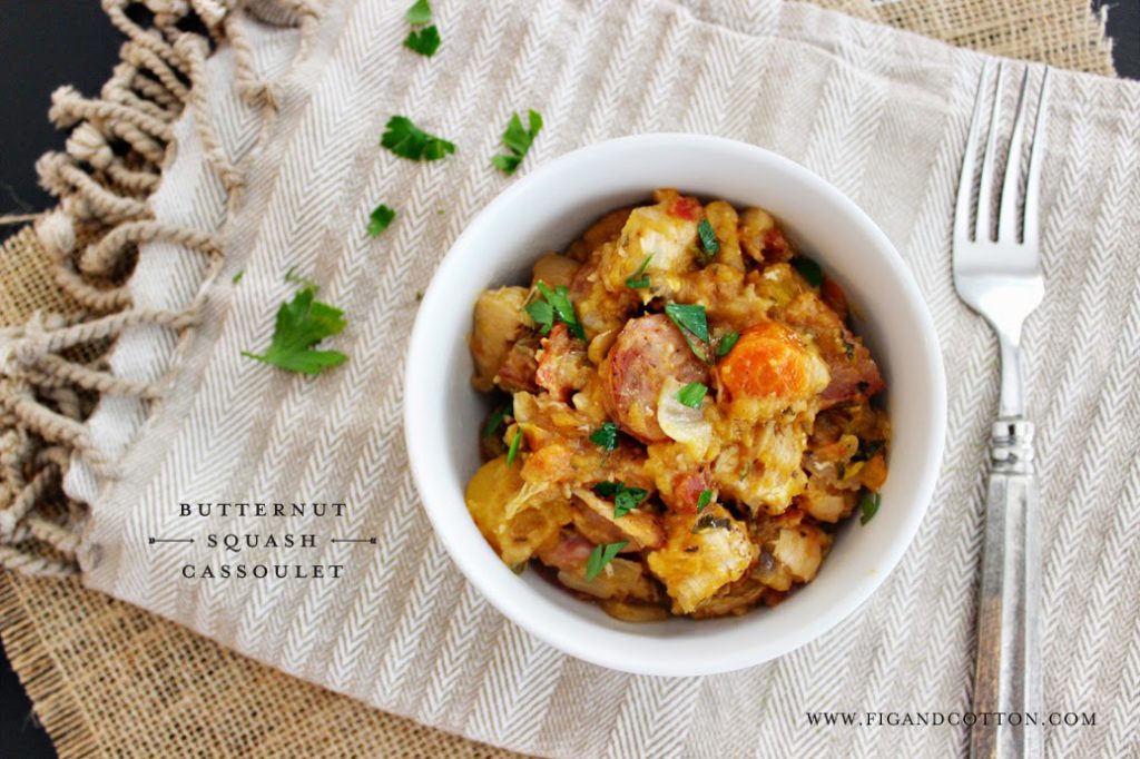 Butternut Squash Cassoulet